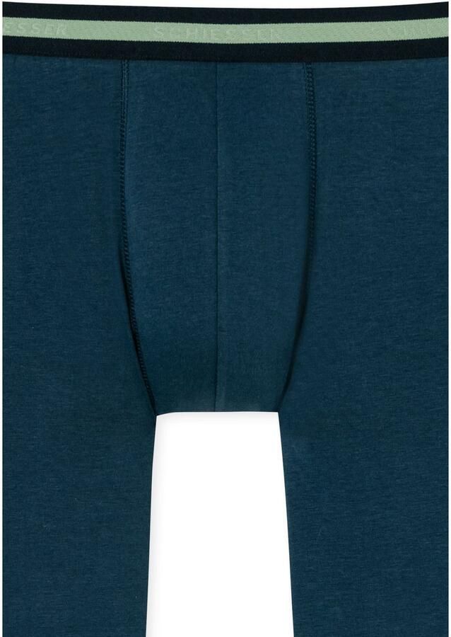 Schiesser Lange onderbroek 95 5 met contrasterende band