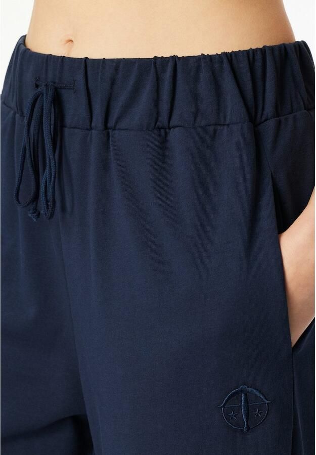 Schiesser Loungebroek 150 YEARS zijdelingse zakken wijde pijp katoen bindkoord - Foto 2