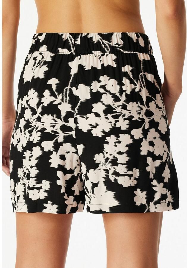 Schiesser Loungebroek Mix + Relax elastische band viscose zijzakken wijde pijp