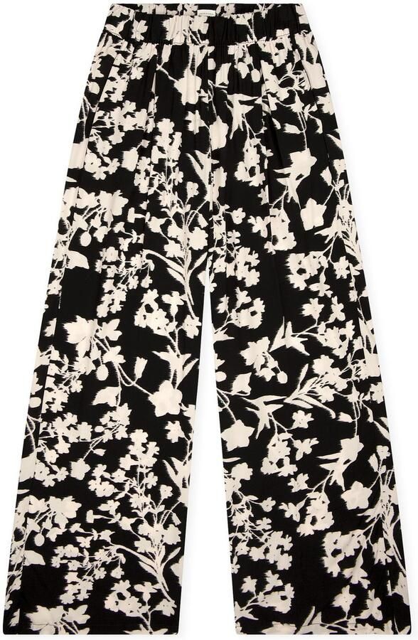 Schiesser Loungebroek Mix + Relax elastische band viscose zijzakken wijde pijp - Foto 6