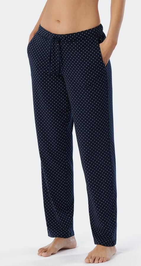 Schiesser Loungebroek Mix + Relax zijdelingse zakken elastische band single jersey comfortabel - Foto 6