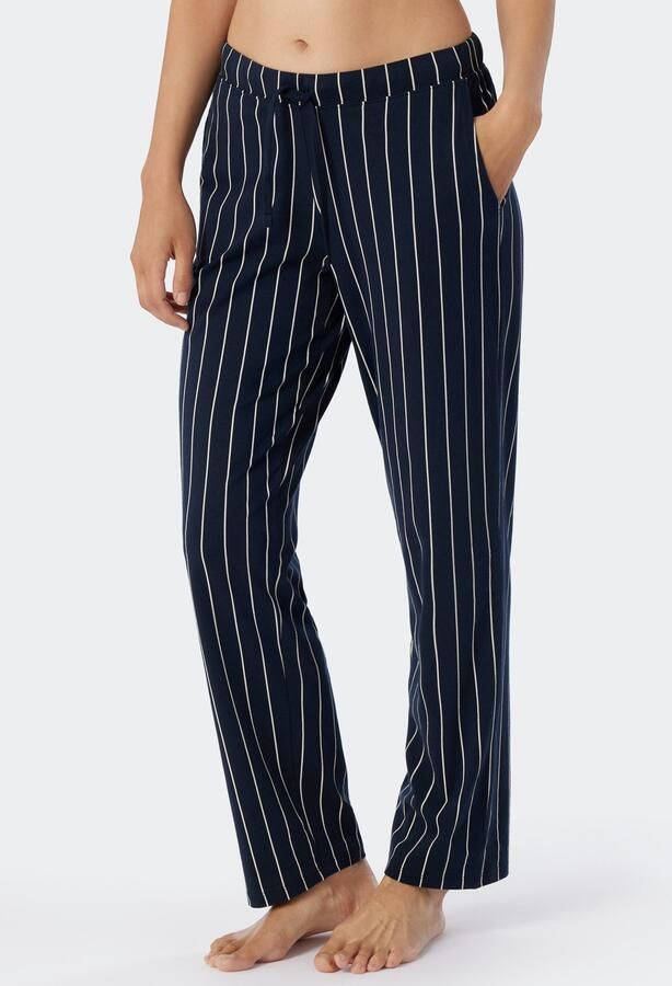 Schiesser Loungebroek Mix + Relax zijdelingse zakken elastische band single jersey comfortabel - Foto 5