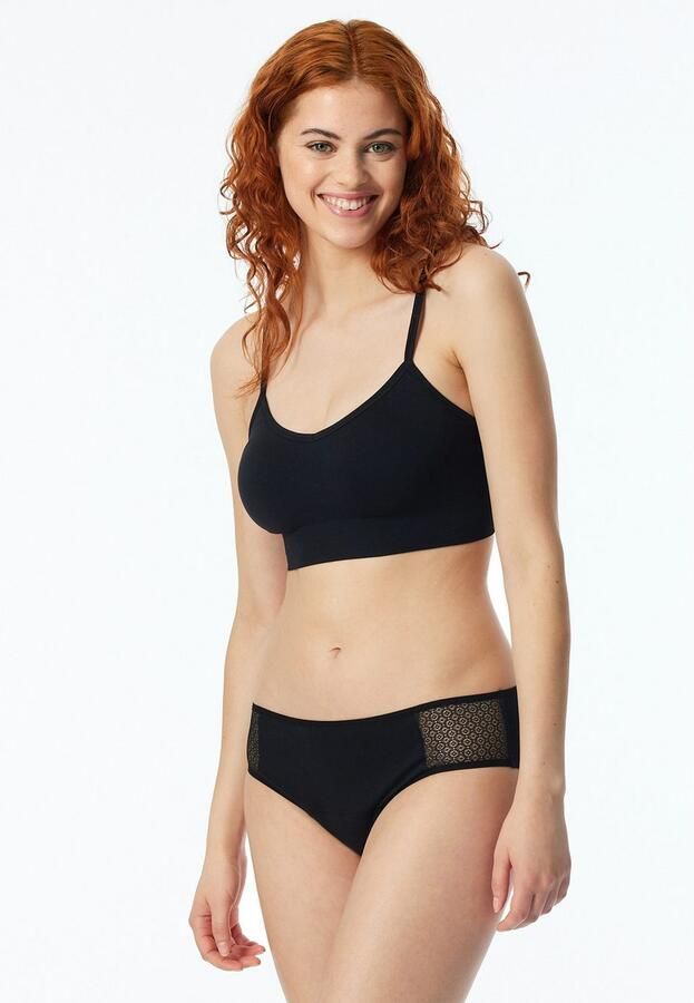 Schiesser Menstruatieslip Secret Care met kanten inzet opzij (-) - Foto 3