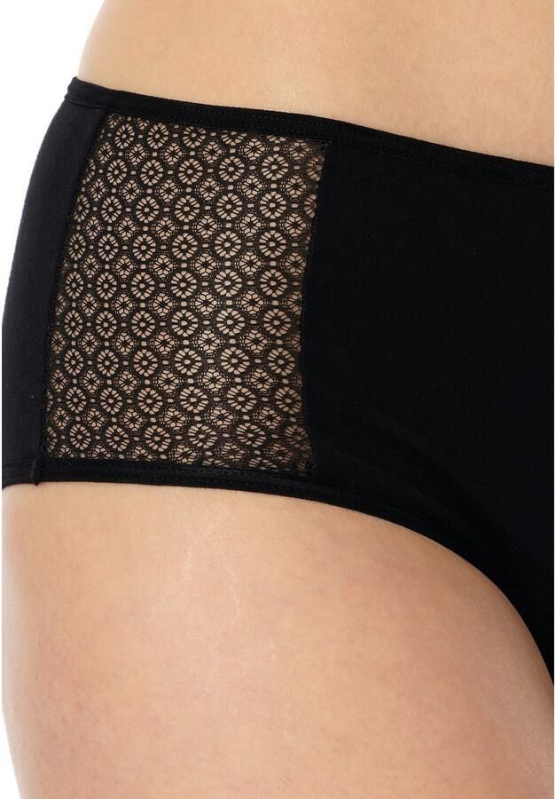 Schiesser Menstruatieslip Secret Care met kanten inzet opzij (-) - Foto 3