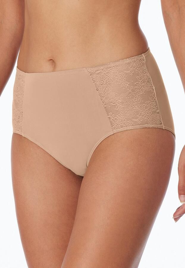 Schiesser Midislip Air met transparante kanten inzetten - Foto 6