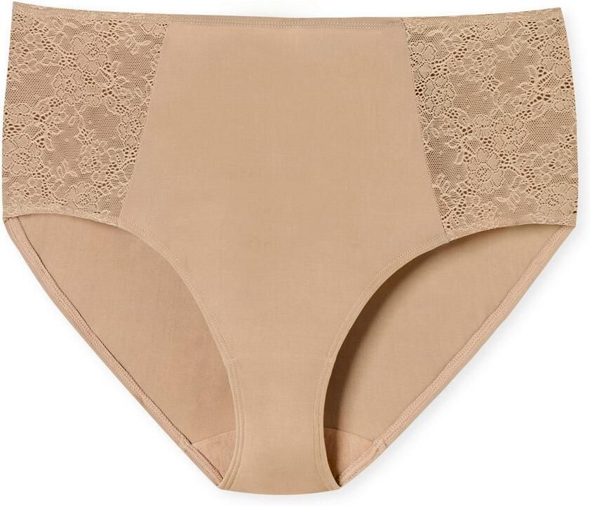 Schiesser Midislip Air met transparante kanten inzetten