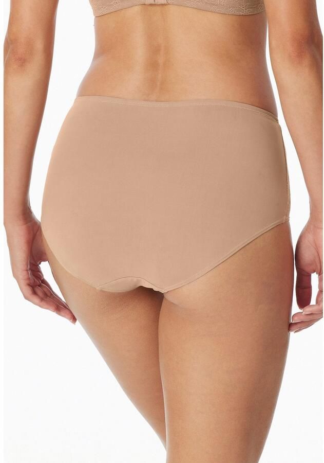 Schiesser Midislip Air met transparante kanten inzetten - Foto 2