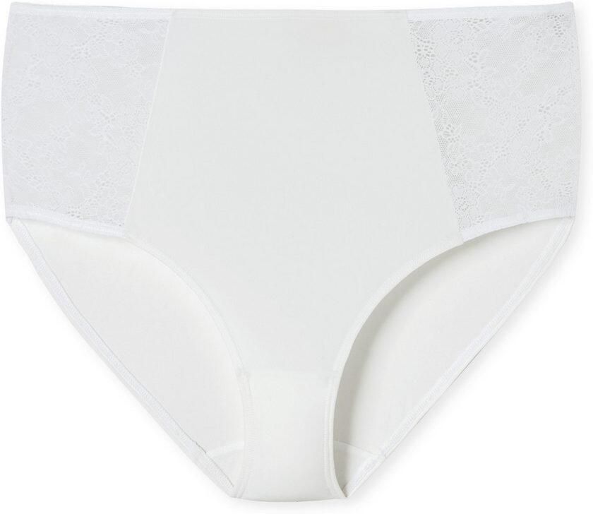 Schiesser Midislip Air met transparante kanten inzetten