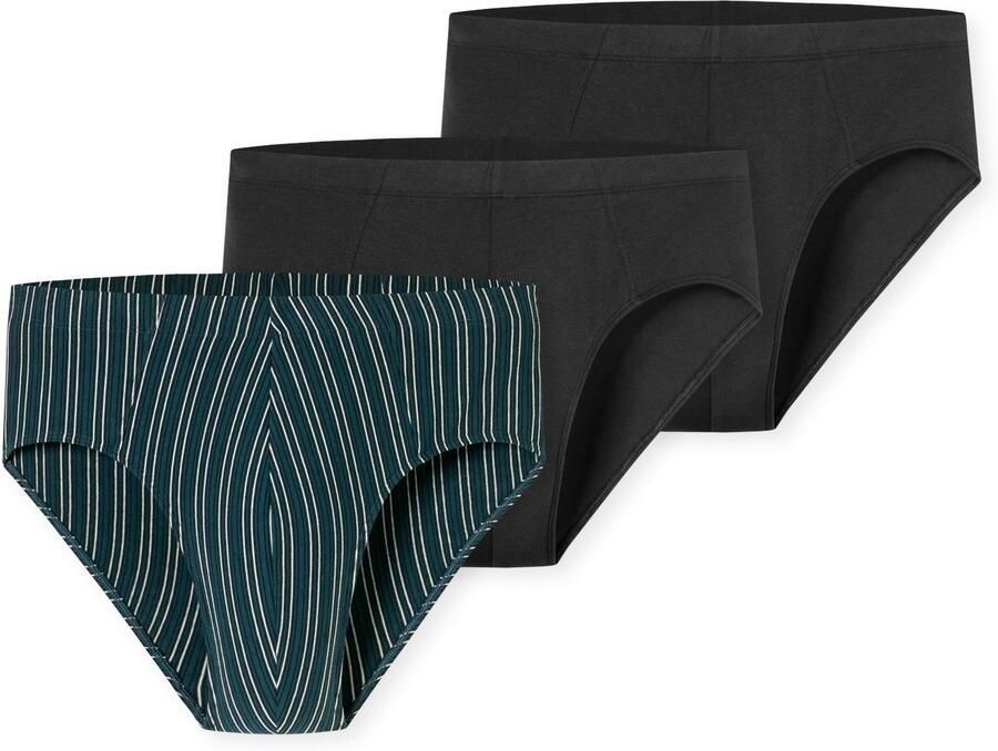 Schiesser Minislip 95 5 Essentials met hoge beenlijn (3 stuks) - Foto 5