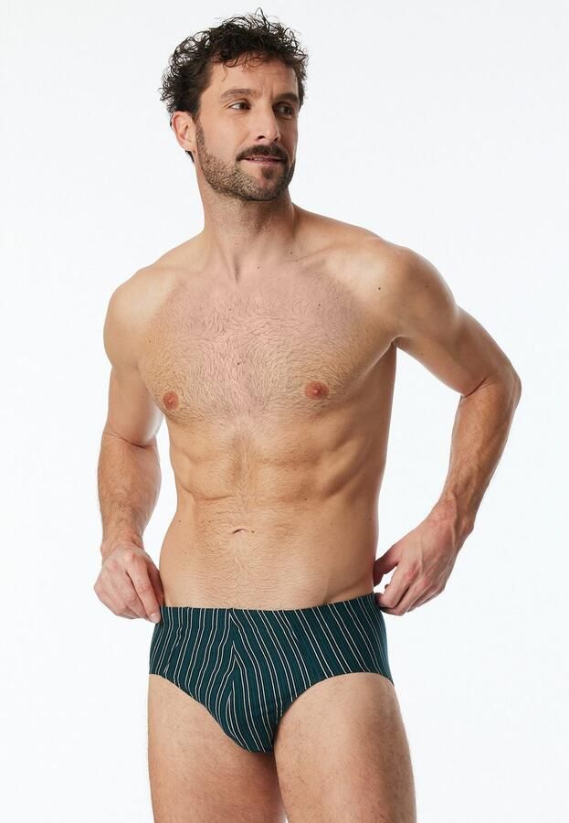 Schiesser Minislip 95 5 Essentials met hoge beenlijn (3 stuks) - Foto 3