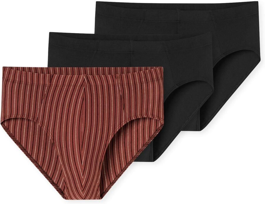 Schiesser Minislip 95 5 Essentials met hoge beenlijn (3 stuks) - Foto 6