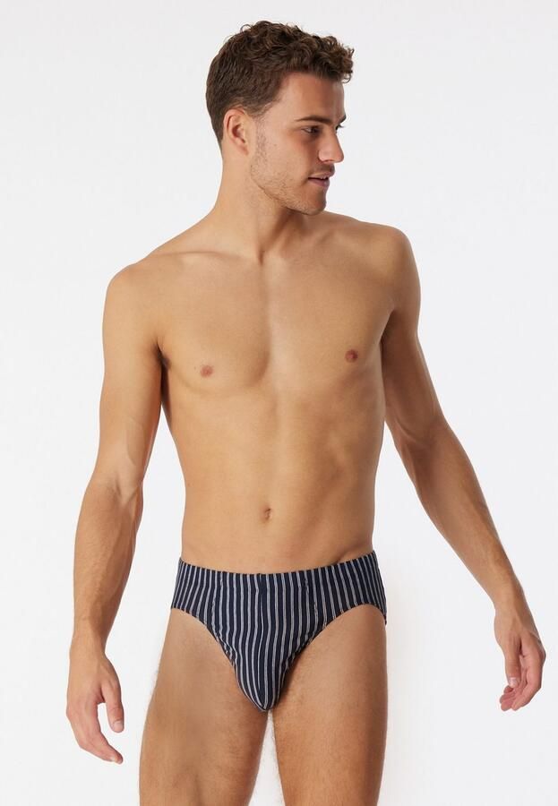 Schiesser Minislip 95 5 Essentials zonder gulp zacht katoenmix - Foto 4