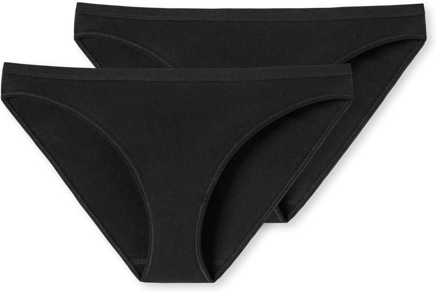 Schiesser Minislip 95 5 met platte naden katoenmix single jersey zacht (Set van 2) - Foto 5