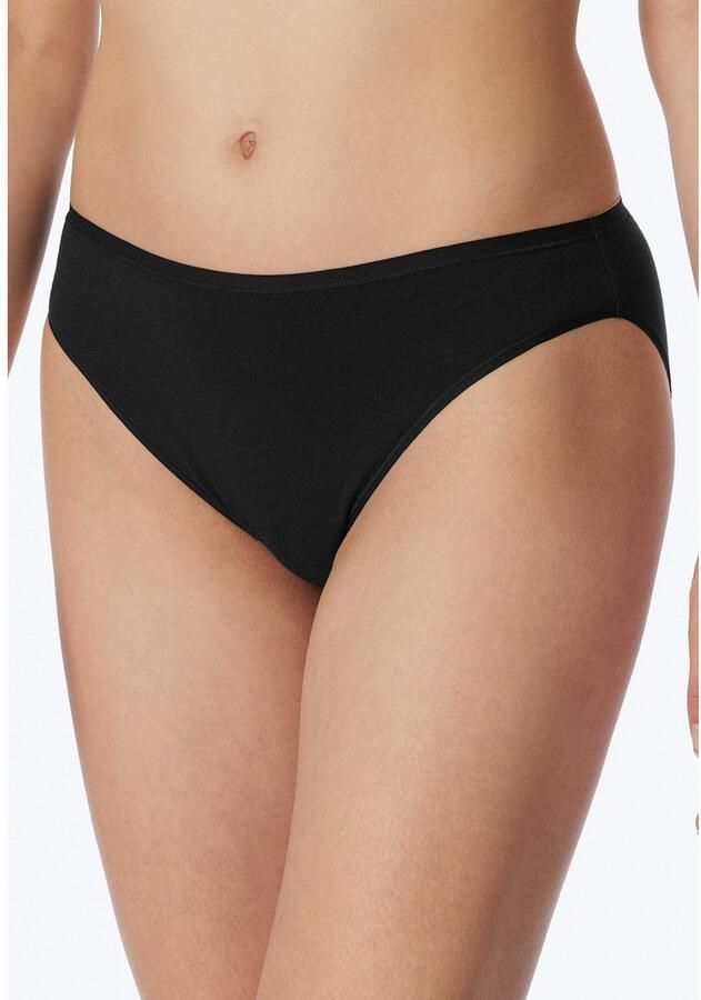 Schiesser Minislip 95 5 met platte naden katoenmix single jersey zacht (Set van 2)