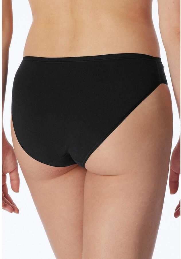 Schiesser Minislip 95 5 met platte naden katoenmix single jersey zacht (Set van 2) - Foto 2