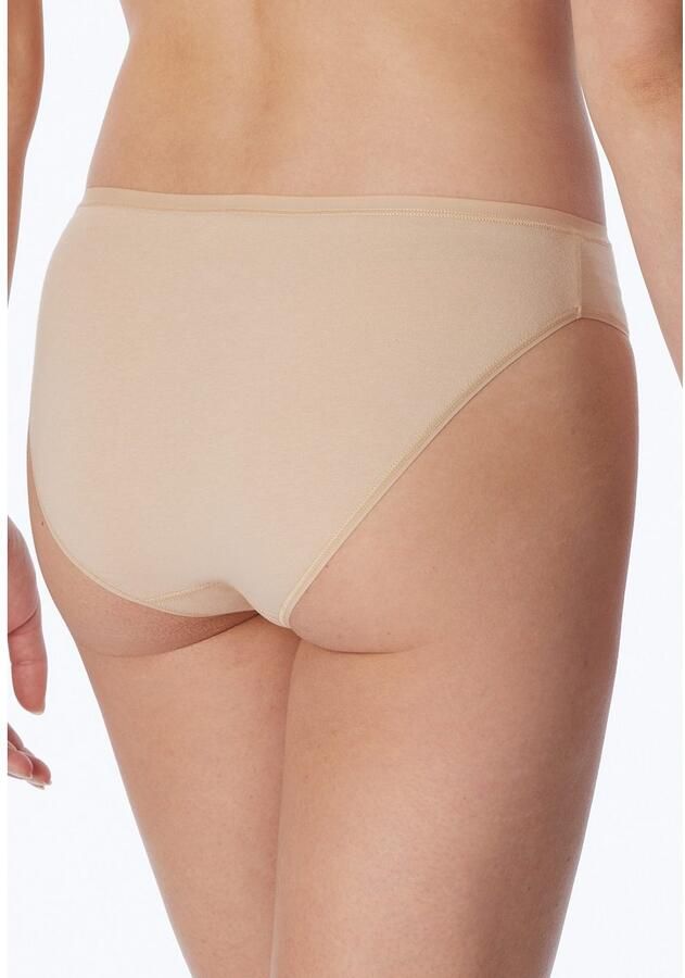 Schiesser Minislip 95 5 met platte naden katoenmix single jersey zacht (Set van 2)