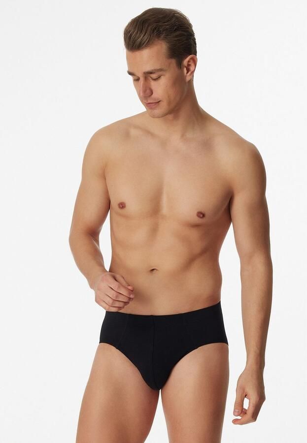 Schiesser Slip met elastische band model 'Supermini' in een set van 3 stuks - Foto 3