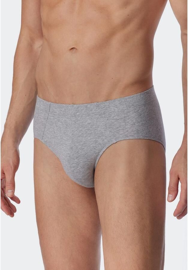 Schiesser Slip met elastische band model 'Supermini' in een set van 3 stuks