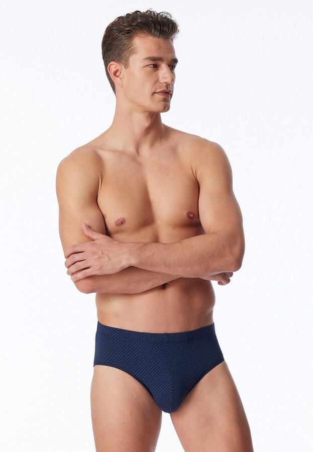 Schiesser Minislip Cotton Casual zonder gulp gedessineerd - Foto 2