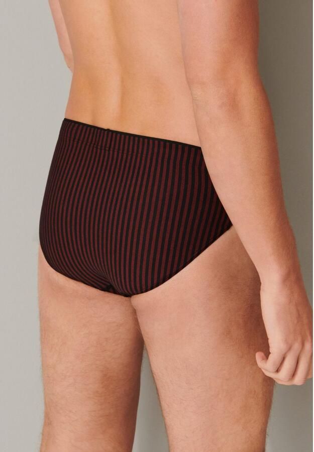 Schiesser Minislip Long Life Soft gestreept zonder opening optimaal vochtbe