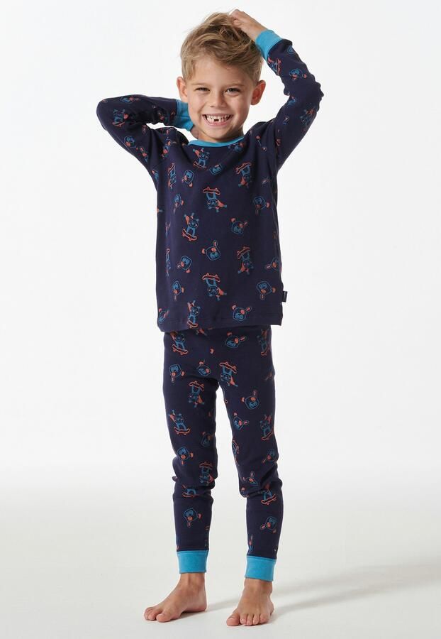 Schiesser Pyjama Boys World met allover-print (2-delig) - Foto 6