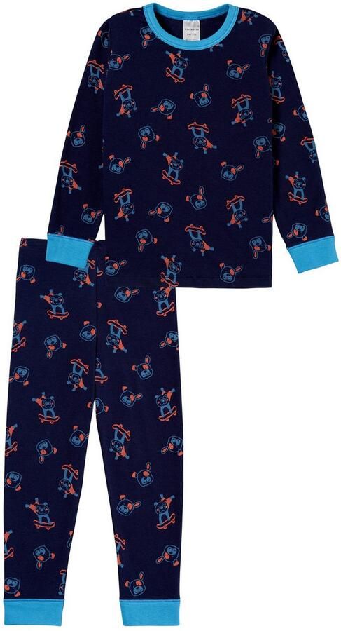 Schiesser Pyjama Boys World met allover-print (2-delig) - Foto 5