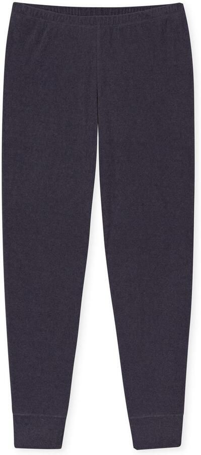 Schiesser Pyjama Casual Essentials verwarmende badstof-kwaliteit ronde halslijn lange mouwen (2-delig) - Foto 6