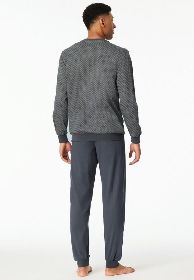 Schiesser Pyjama Comfort Essentials met comfortabele boorden (2-delig) - Foto 3