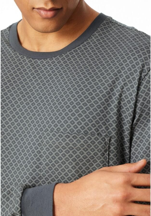 Schiesser Pyjama Comfort Essentials met comfortabele boorden (2-delig)