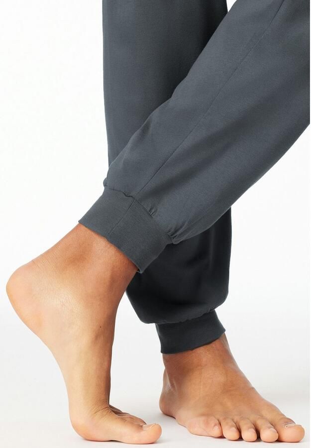 Schiesser Pyjama Comfort Essentials met comfortabele boorden (2-delig) - Foto 2