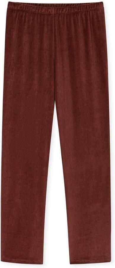 Schiesser Pyjama Comfort Nightwear Katoenmix V-hals lange mouwen velours kwaliteit (2-delig) - Foto 5