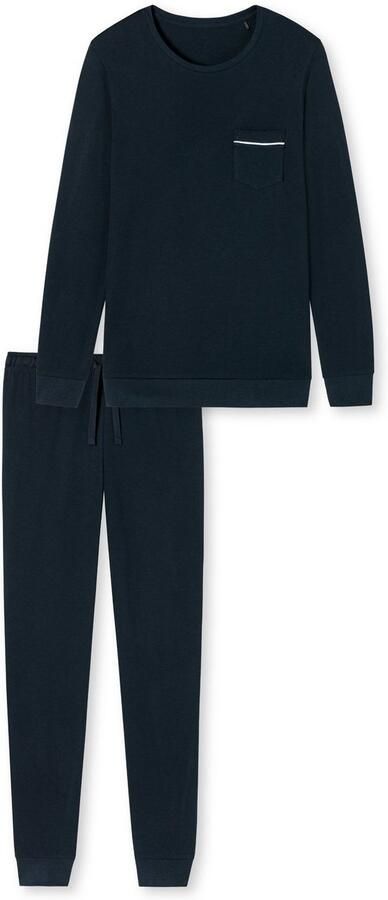 Schiesser Pyjama met borstzak model 'INTERLOCK' - Foto 6