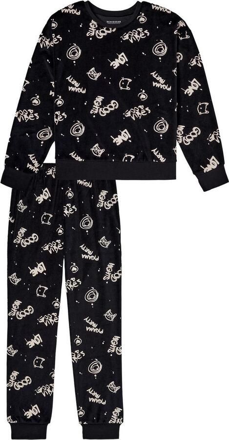 Schiesser Pyjama Nightwear met allover-print (2-delig) - Foto 3