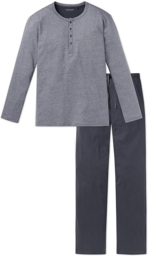 Schiesser Pyjama Selected! premium inspiration (2-delig 1 stuk) - Foto 4