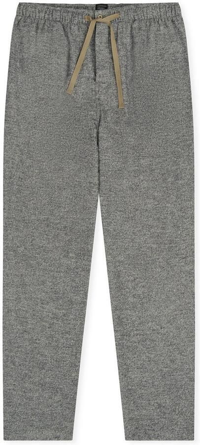 Schiesser Pyjamabroek Mix + Relax verborgen knoopsluiting zijzakken verwar d flanel - Foto 5