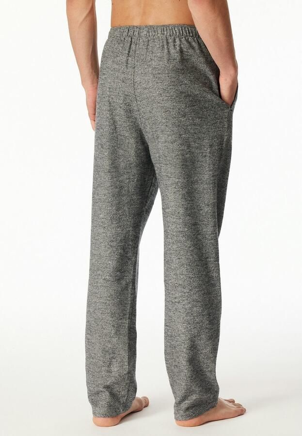 Schiesser Pyjamabroek Mix + Relax verborgen knoopsluiting zijzakken verwar d flanel - Foto 2