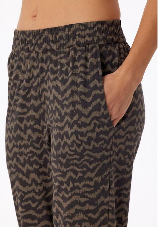 Schiesser Relaxbroek Mix+Relax met grafisch patroon