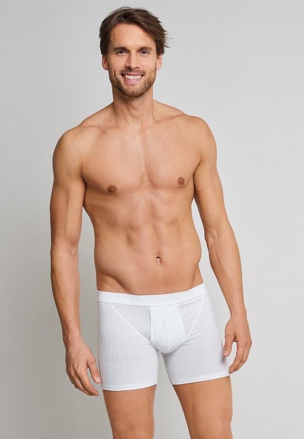 Schiesser Retro hipster Authentic met stijlvolle naaldsteek (2 stuks Set van 2) - Foto 6