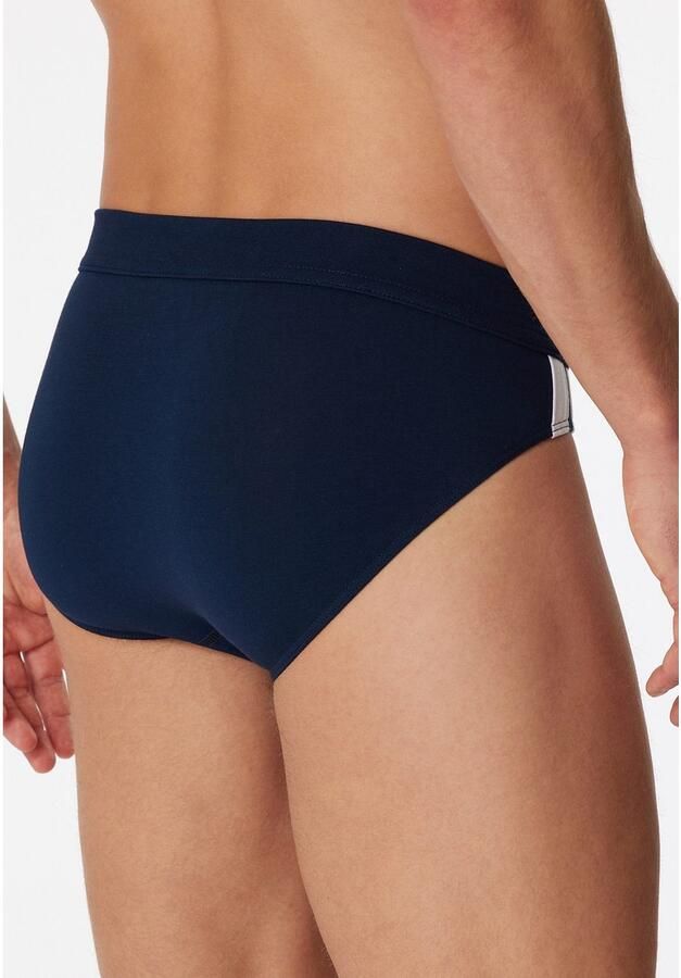 Schiesser Sportslips per 3 stuks in klassieke kleurenmix Zwart Grijs Marine - Foto 3