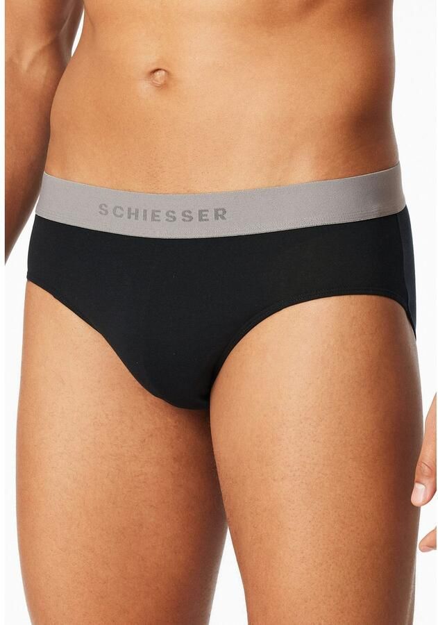Schiesser Rio-slip 95 5 Multipacks zonder ingreep logoband (Set van 5) - Foto 2