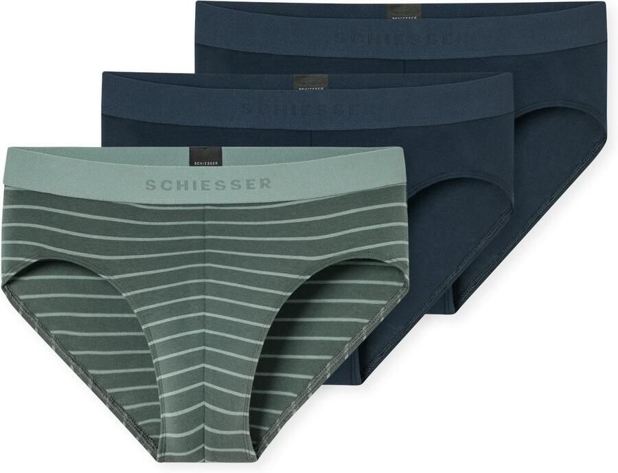 Schiesser Rio-slip 95 5 Multipacks zonder ingreep zachte logoband (Set van 3) - Foto 6