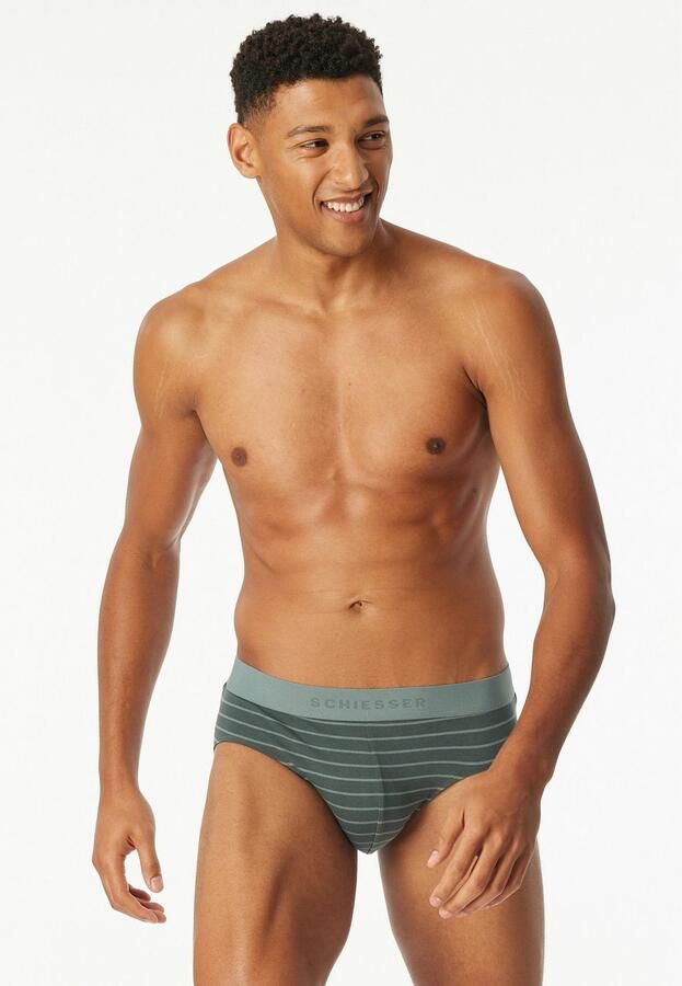 Schiesser Rio-slip 95 5 Multipacks zonder ingreep zachte logoband (Set van 3) - Foto 4