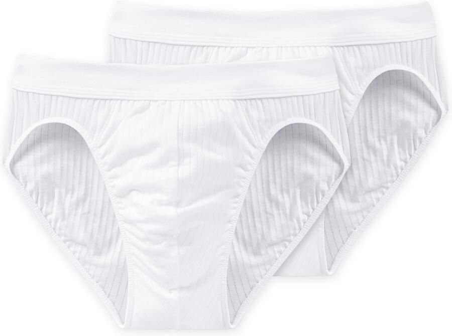 Schiesser Rio-slip Authentic met stijlvolle naaldsteek (2 stuks Set van 2) - Foto 5