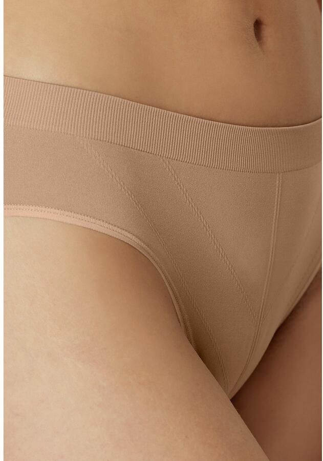 Schiesser Rio-slip Casual Seamless Streep-optiek zonder storende zijnaden elastisch - Foto 2