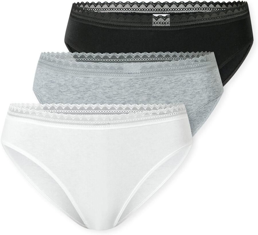 Schiesser Rio-slip Modern Multipacks Kantenbanden katoenmix Single Jersey (Set van 3) - Foto 3