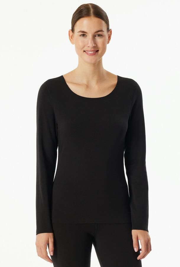 Schiesser Shirt met lange mouwen INVISIBLE SOFT WARMING platte naden verwar d lange mouwen - Foto 6