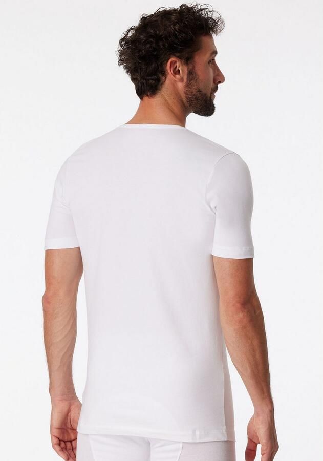 Schiesser Shirt met V-hals 95 5 met een diepe v-hals (Set van 2) - Foto 2