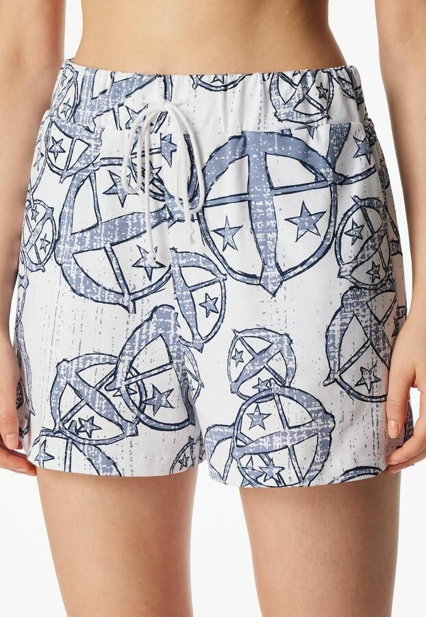 Schiesser Short 150 YEARS zijdelingse zakken wijde pijp katoen bindkoord - Foto 7