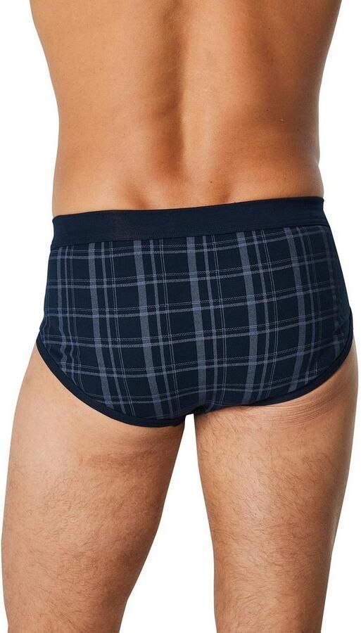 Schiesser Slip Original Classics met contrasterend ruitpatroon (2 stuks Set van 2) - Foto 7