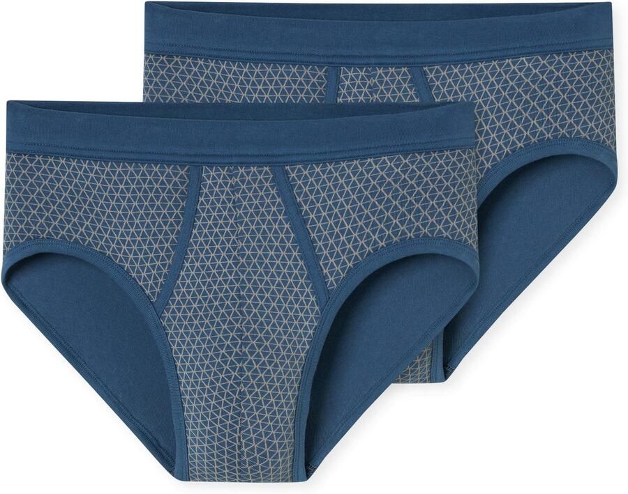 Schiesser Slip Classic Daywear met ingreep zachte band katoen (Set van 2) - Foto 6